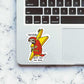 I am Flash - _ - Sticker waterproof vinyl decal for laptop, bike, car & bottle