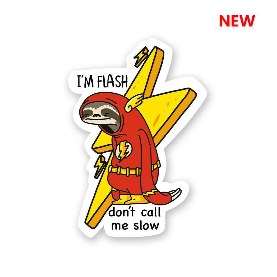 I am Flash -_- Sticker - Stickers | STICK IT UP