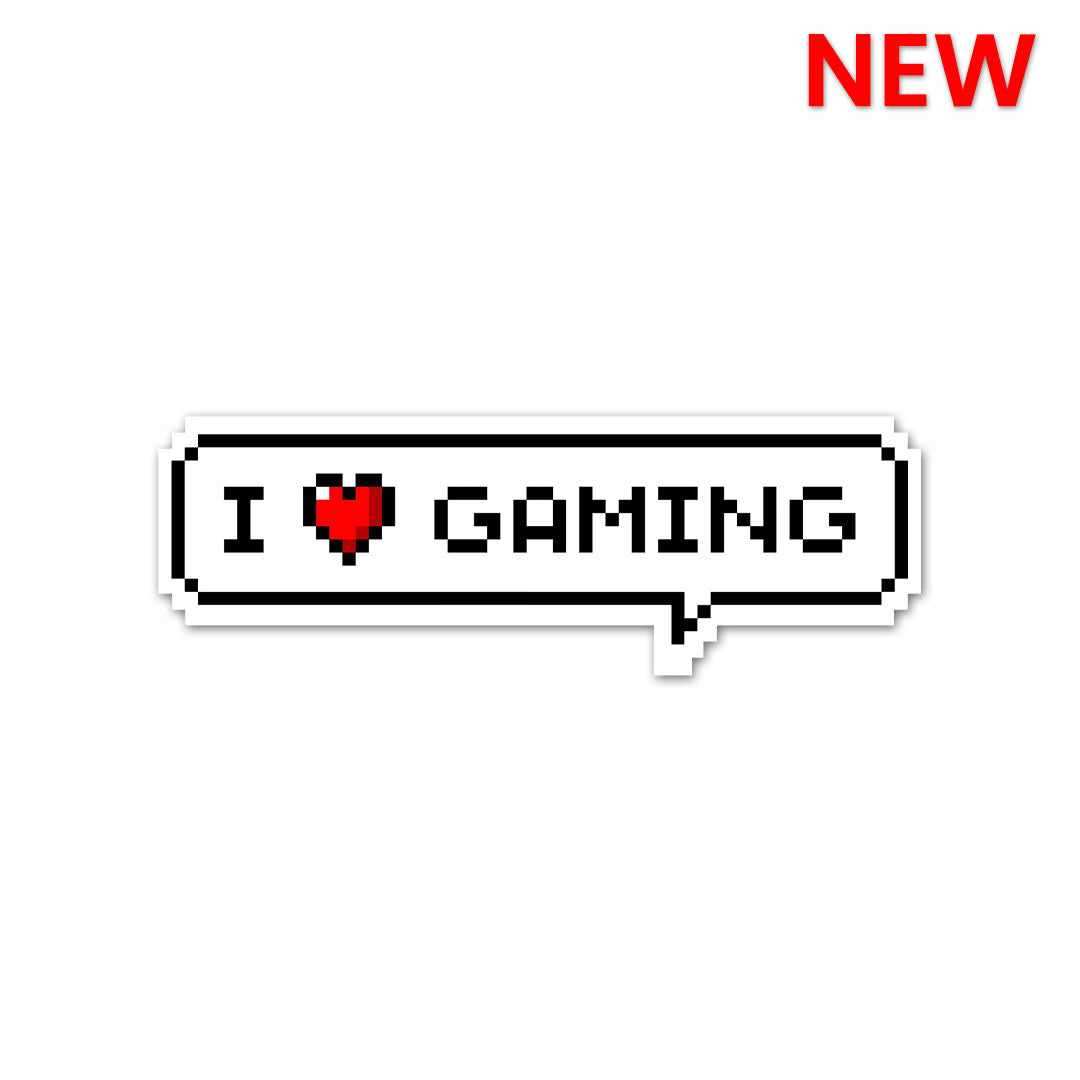 I Love Gaming Sticker - Stickers | STICK IT UP