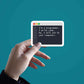 I'm a programmer Sticker waterproof vinyl decal for laptop, bike, car & bottle