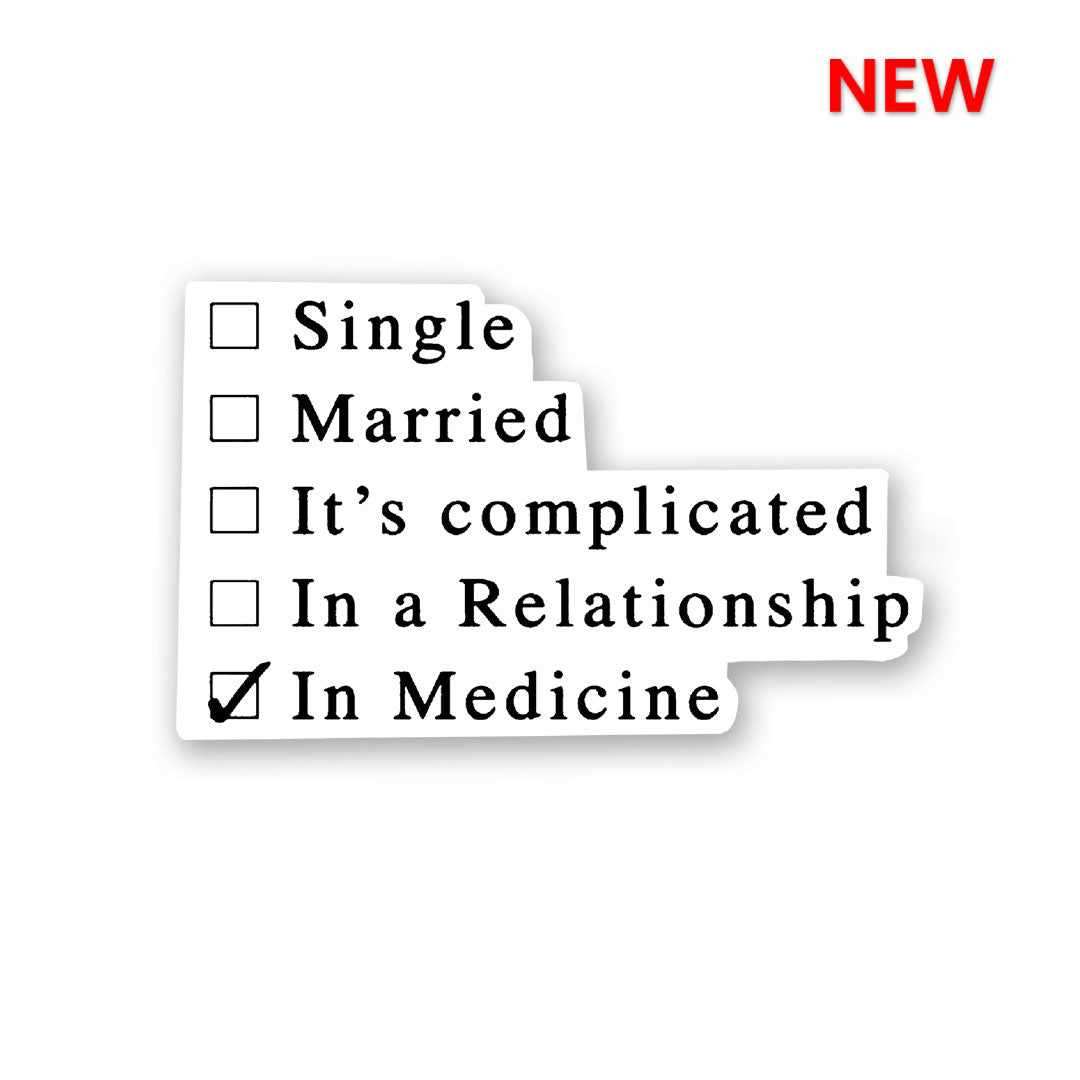 In Medicine Sticker - Stickers | STICK IT UP