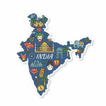 Indian Heritage Sticker waterproof vinyl decal for laptop, bike, car & bottle