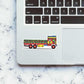 Indian Truck sticker waterproof vinyl decal for laptop, bike, car & bottle