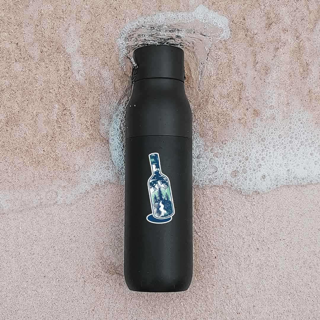 Into the Paradise Sticker waterproof vinyl decal for laptop, bike, car & bottle