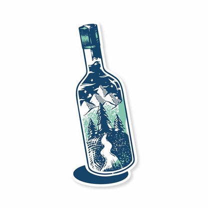 Into the Paradise Sticker waterproof vinyl decal for laptop, bike, car & bottle