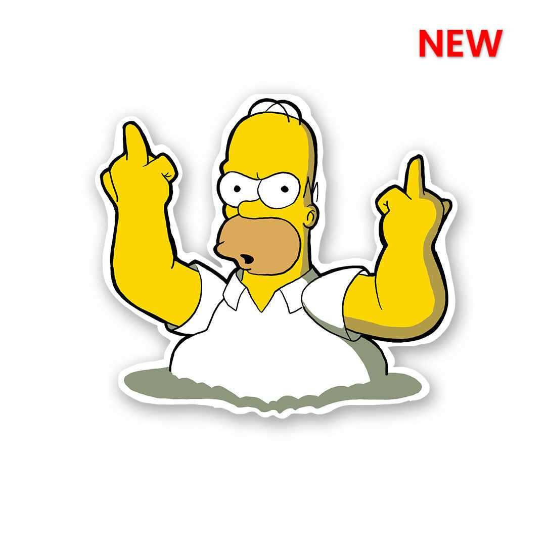 Irritated Homer Sticker - Stickers | STICK IT UP