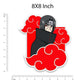 Itachi Bumper Sticker waterproof vinyl decal for laptop, bike, car & bottle