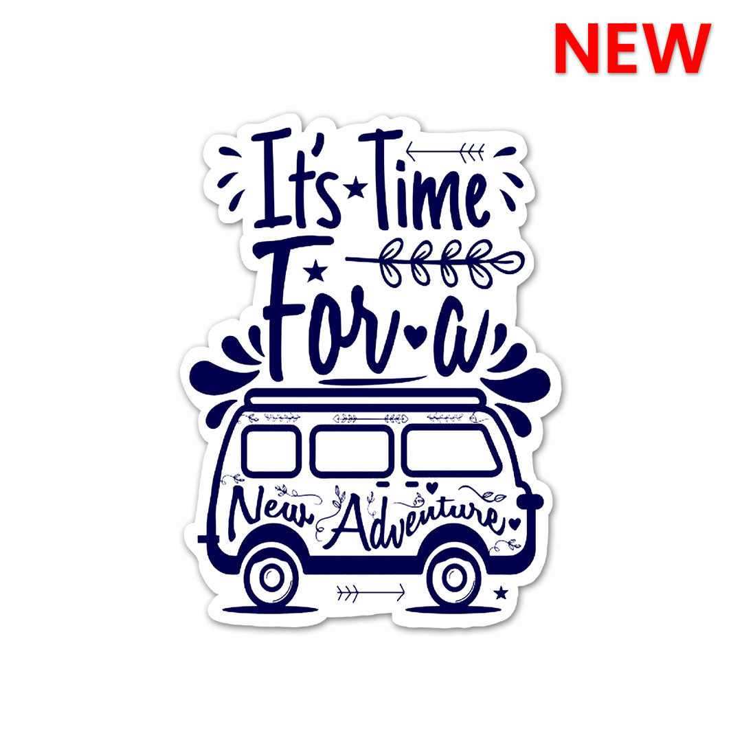 It's Time For A Travel Sticker - Stickers | STICK IT UP