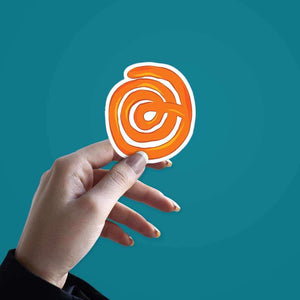 Jalebi Baby sticker waterproof vinyl decal for laptop, bike, car & bottle