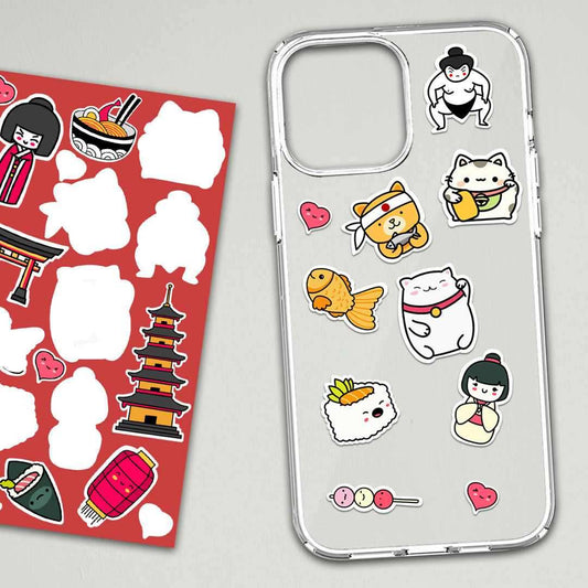 Japanese Culture Mini Stickers Sheet - STICK IT UP