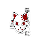 Japanese Mask Sticker waterproof vinyl decal for laptop, bike, car & bottle