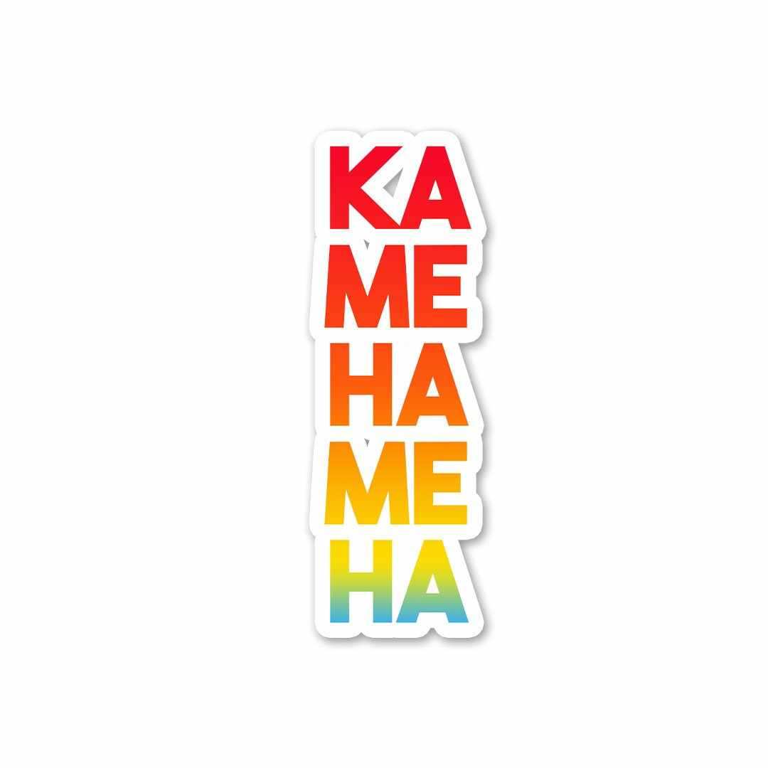 KA-ME-HA-ME-HA Sticker - Stickers | STICK IT UP