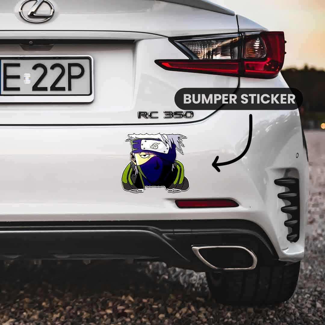Kakashi Bumper Sticker waterproof vinyl decal for laptop, bike, car & bottle