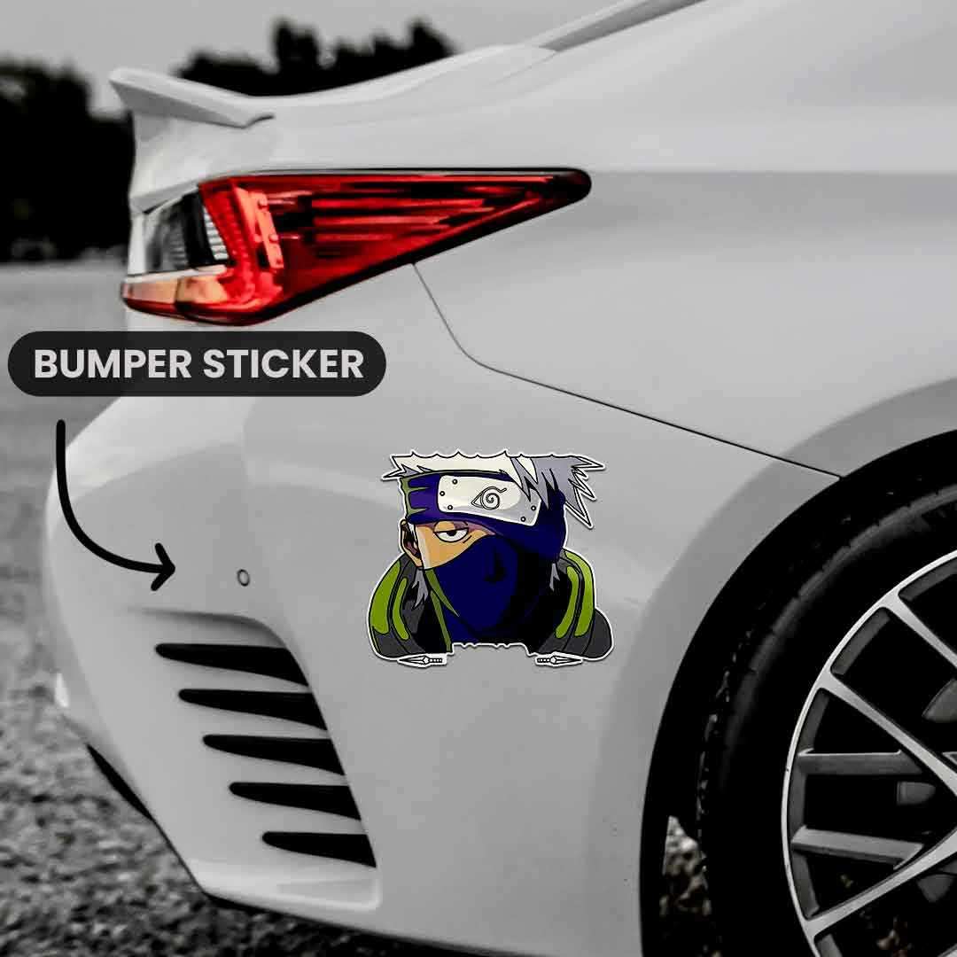 Kakashi Bumper Sticker waterproof vinyl decal for laptop, bike, car & bottle
