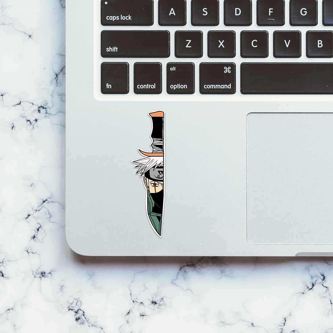 Kakashi in blade Sticker waterproof vinyl decal for laptop, bike, car & bottle