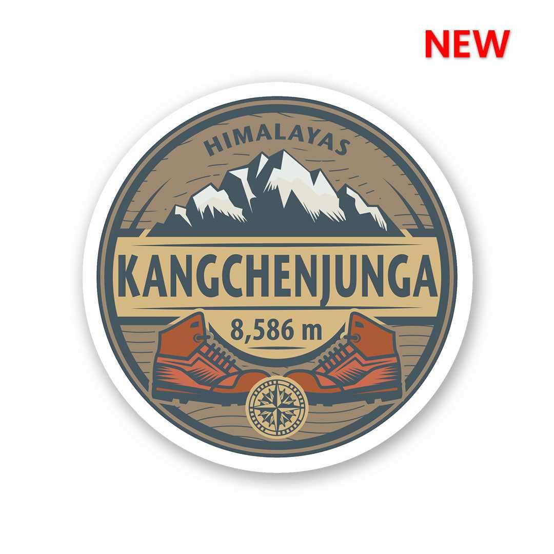 Kangchenjunga Sticker - Stickers | STICK IT UP