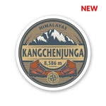 Kangchenjunga Sticker waterproof vinyl decal for laptop, bike, car & bottle