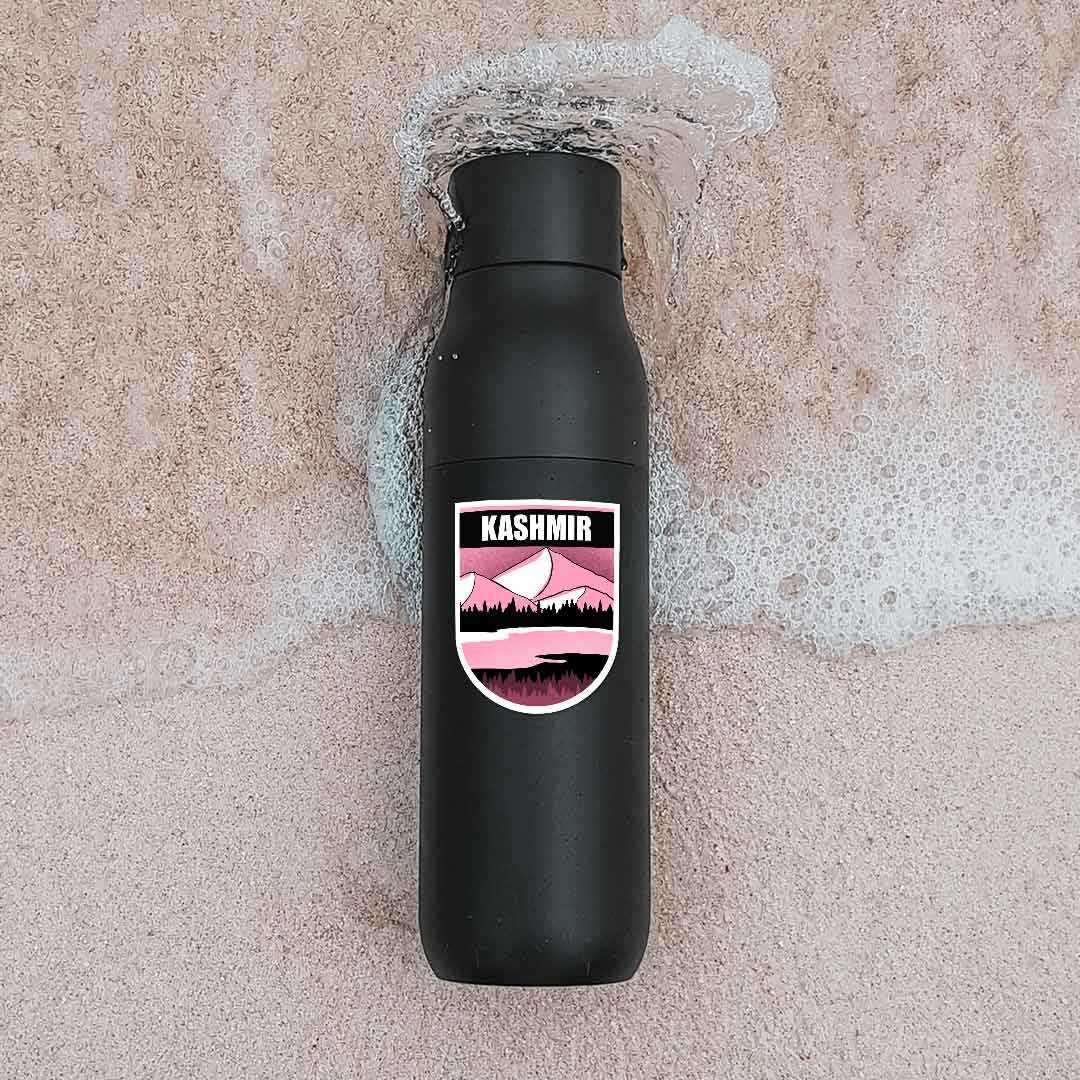 Kashmir Sticker waterproof vinyl decal for laptop, bike, car & bottle