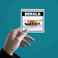 Kerala Sticker waterproof vinyl decal for laptop, bike, car & bottle