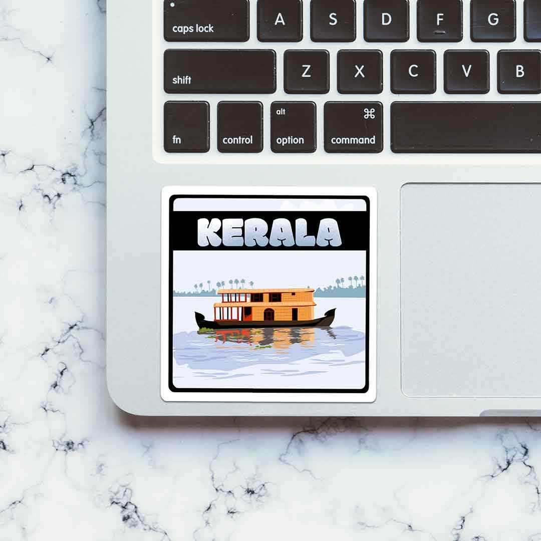 Kerala Sticker waterproof vinyl decal for laptop, bike, car & bottle