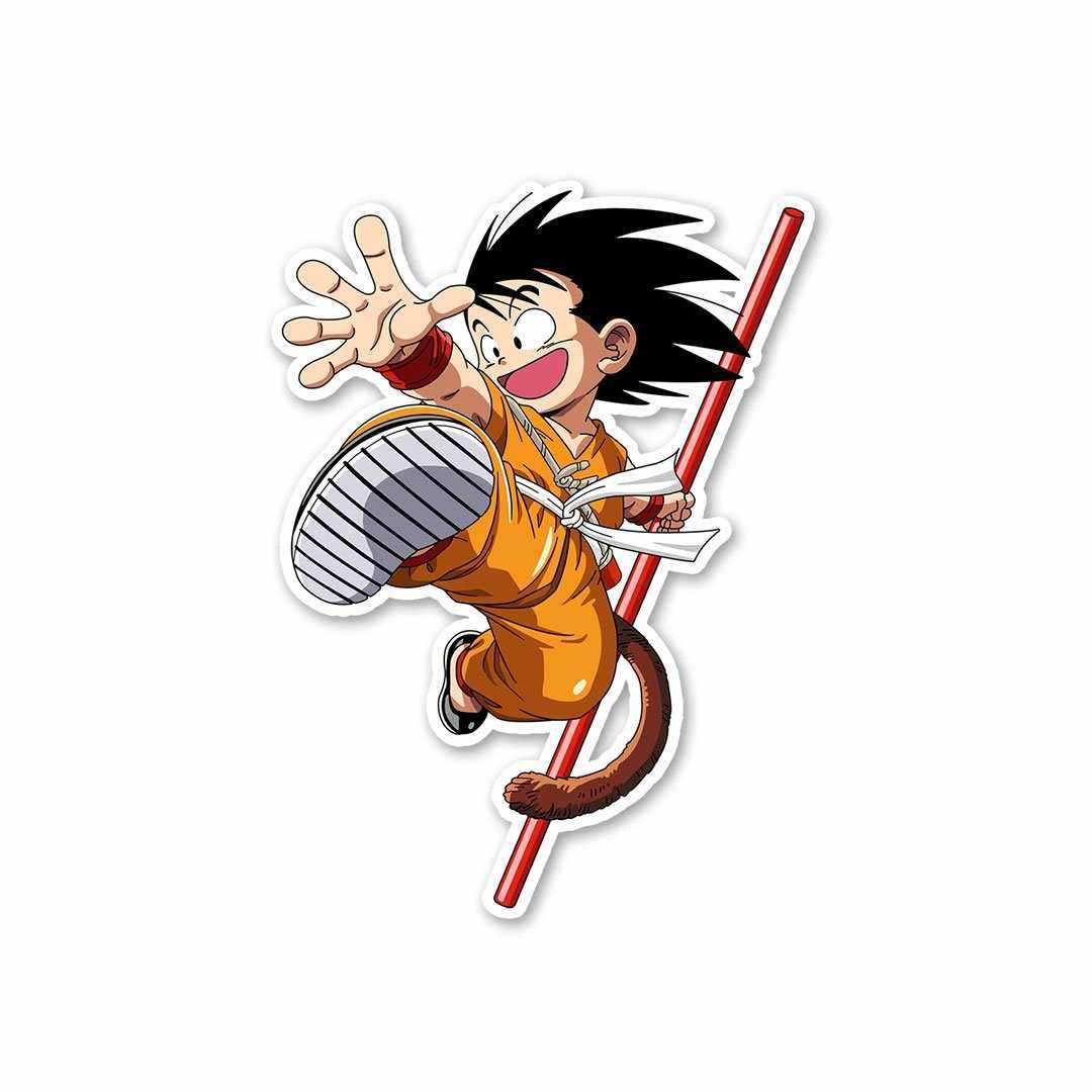 Kid Goku Sticker - Stickers | STICK IT UP