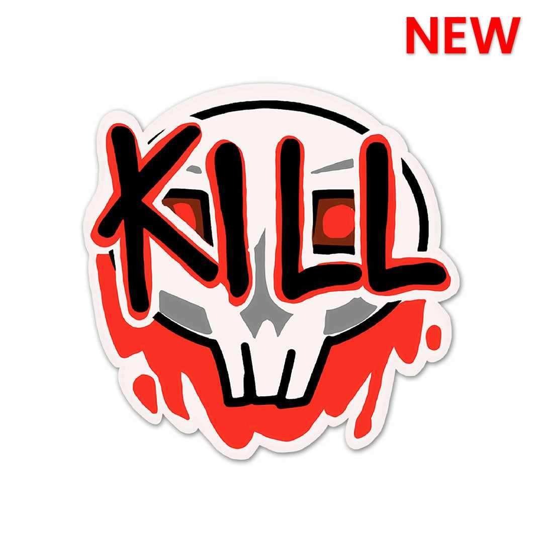 Kill Skull Sticker - Stickers | STICK IT UP