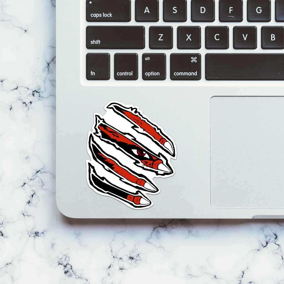 Kurama Scratch Sticker - STICK IT UP