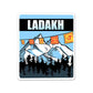 Ladakh Sticker waterproof vinyl decal for laptop, bike, car & bottle