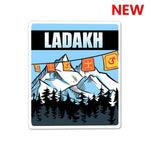 Ladakh Sticker waterproof vinyl decal for laptop, bike, car & bottle