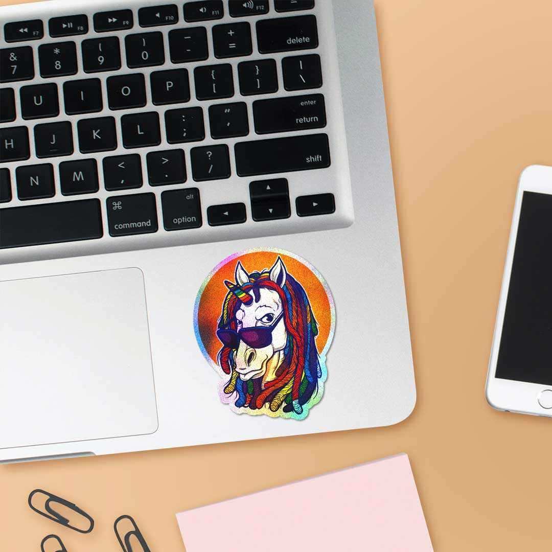 Unicorn Diamond Dust Sticker | STICK IT UP