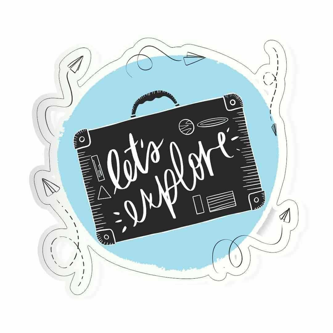 Let's Explore Sticker - Stickers | STICK IT UP