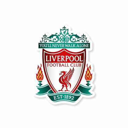 Liverpool FC Logo Sticker waterproof vinyl decal for laptop, bike, car & bottle