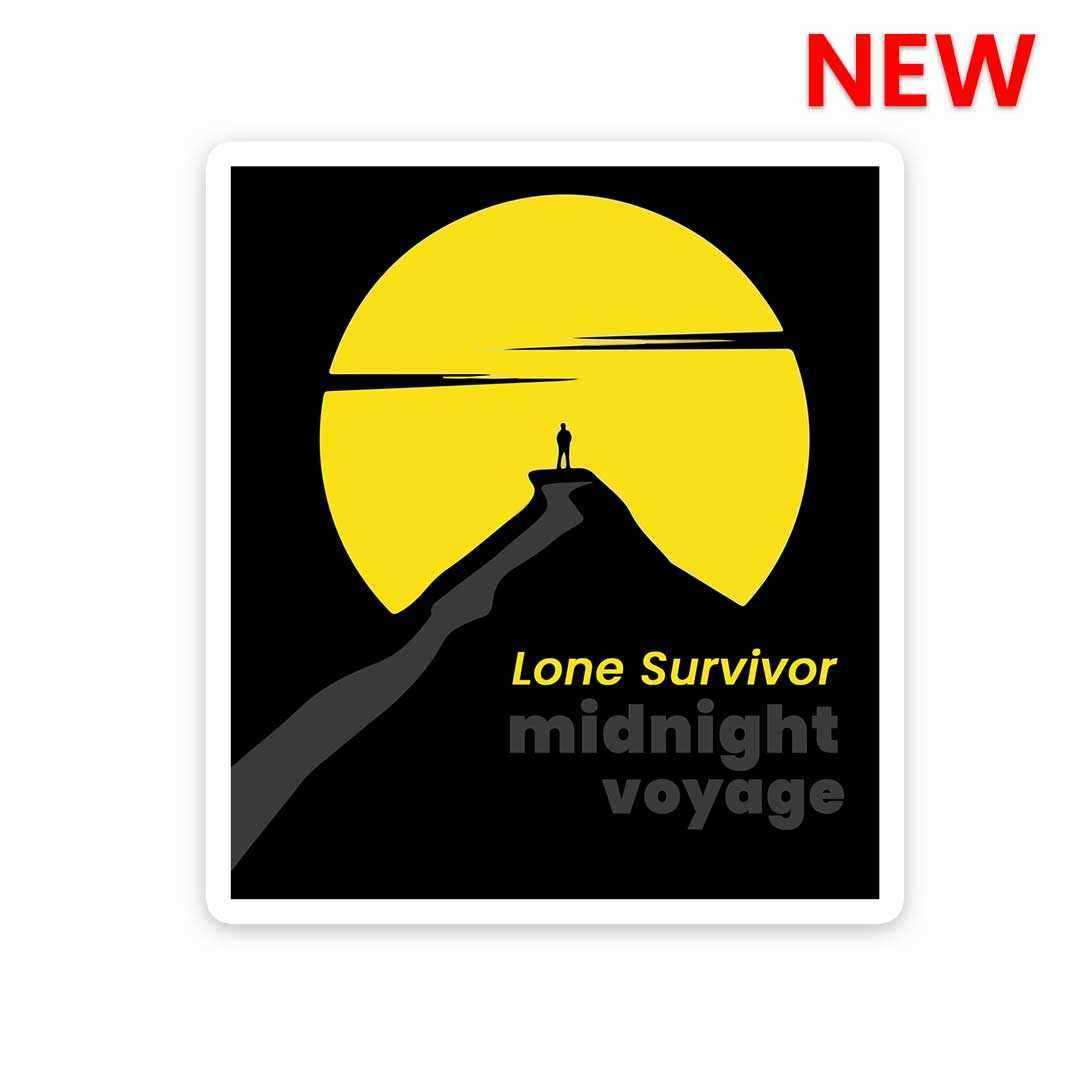 Lone Survivor Sticker waterproof vinyl decal for laptop, bike, car & bottle
