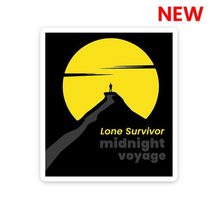 Lone Survivor Sticker waterproof vinyl decal for laptop, bike, car & bottle