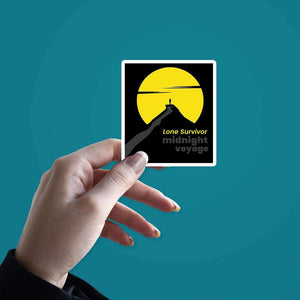 Lone Survivor Sticker waterproof vinyl decal for laptop, bike, car & bottle