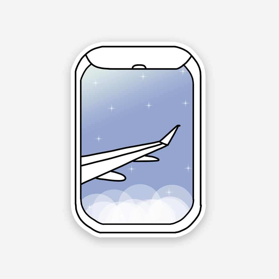 Love me a window seat sticker - Stickers | STICK IT UP