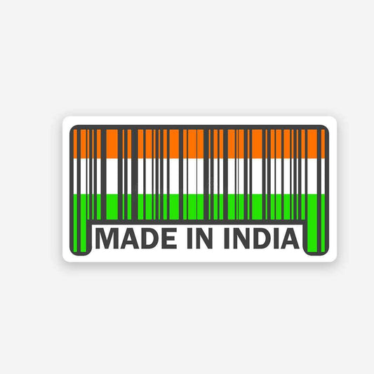 Made in India sticker - STICK IT UP