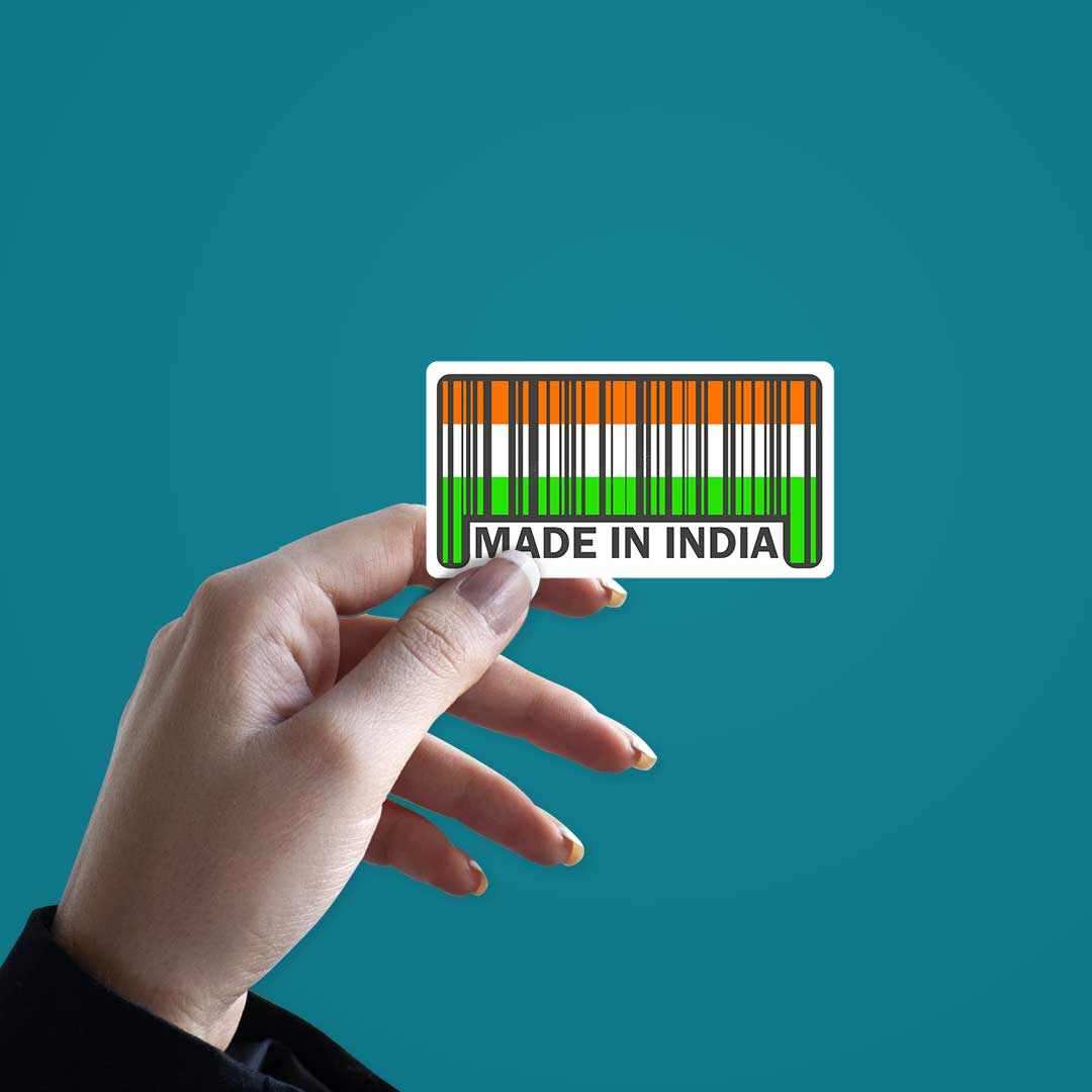Made in India sticker - STICK IT UP