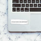 Make New Mistakes Sticker waterproof vinyl decal for laptop, bike, car & bottle
