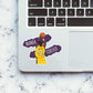 Mamba Forever sticker waterproof vinyl decal for laptop, bike, car & bottle