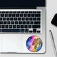 Mandala earth Holographic Stickers waterproof vinyl decal for laptop, bike, car & bottle