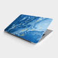 Marble Blue Laptop Skin waterproof vinyl decal for laptop, bike, car & bottle
