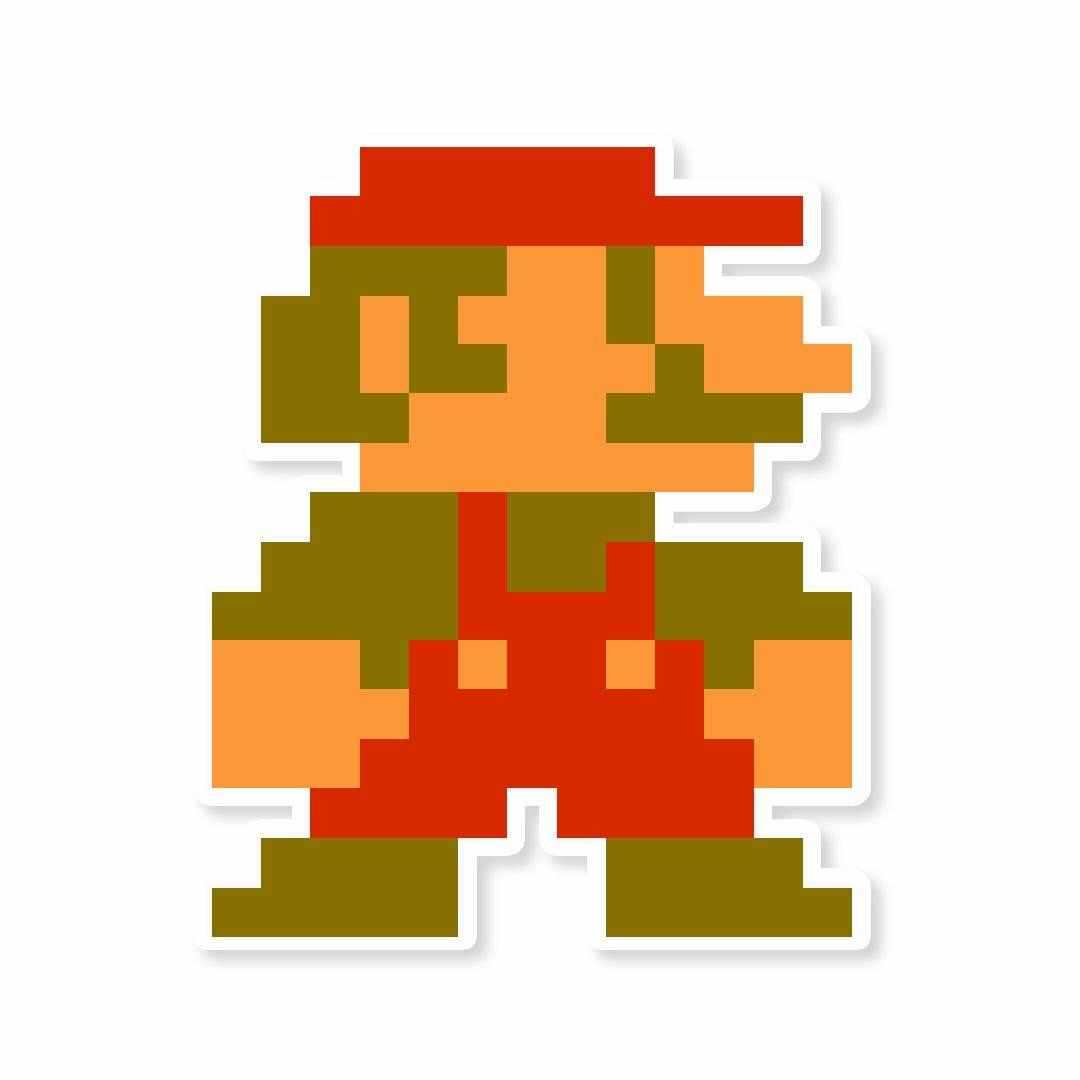 Mario Sticker - Stickers | STICK IT UP