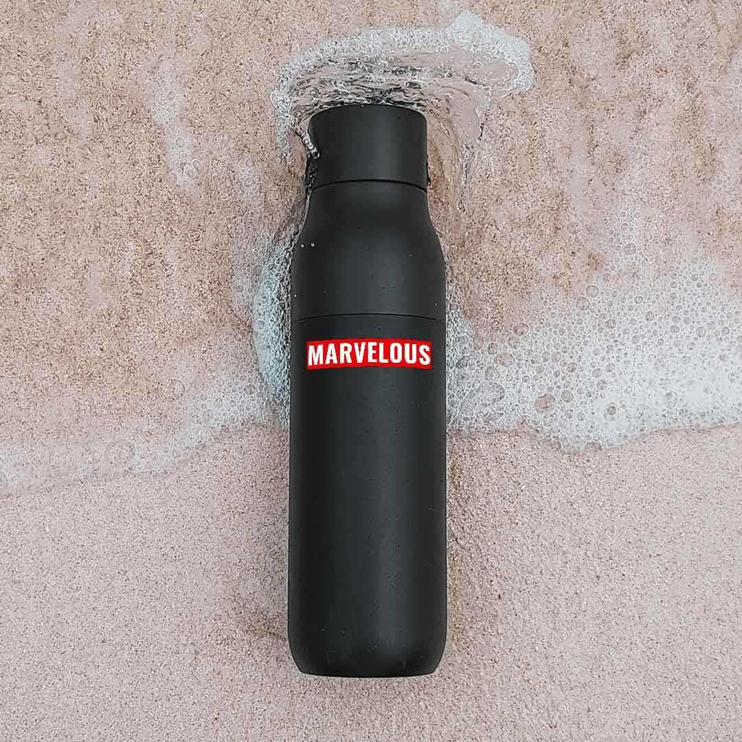 Marvelous Sticker waterproof vinyl decal for laptop, bike, car & bottle