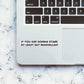 Mashallah! sticker waterproof vinyl decal for laptop, bike, car & bottle