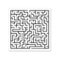 Maze Sticker waterproof vinyl decal for laptop, bike, car & bottle