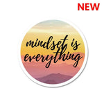 Mindset is everything Sticker waterproof vinyl decal for laptop, bike, car & bottle