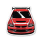 Mitsubishi Lancer Sticker waterproof vinyl decal for laptop, bike, car & bottle