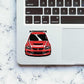 Mitsubishi Lancer Sticker waterproof vinyl decal for laptop, bike, car & bottle