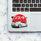 Monster Car sticker waterproof vinyl decal for laptop, bike, car & bottle
